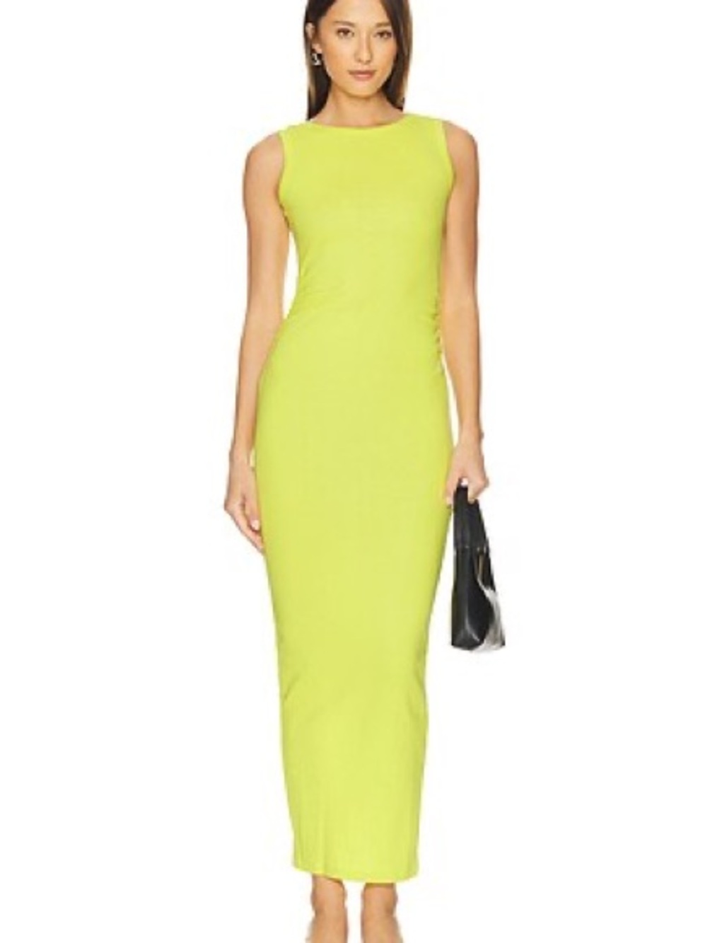 ALLSAINTS Katarina Boat Neck Slim Fit Maxi Dress - Picture 2 of 7